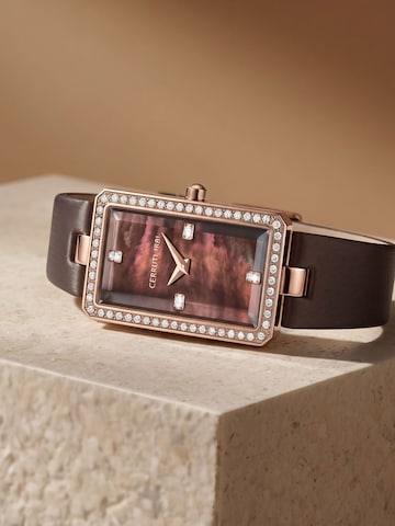 CERRUTI 1881 Analoguhr 'Watch Vallucciole'‌‌‌‌‌‌ in Rot