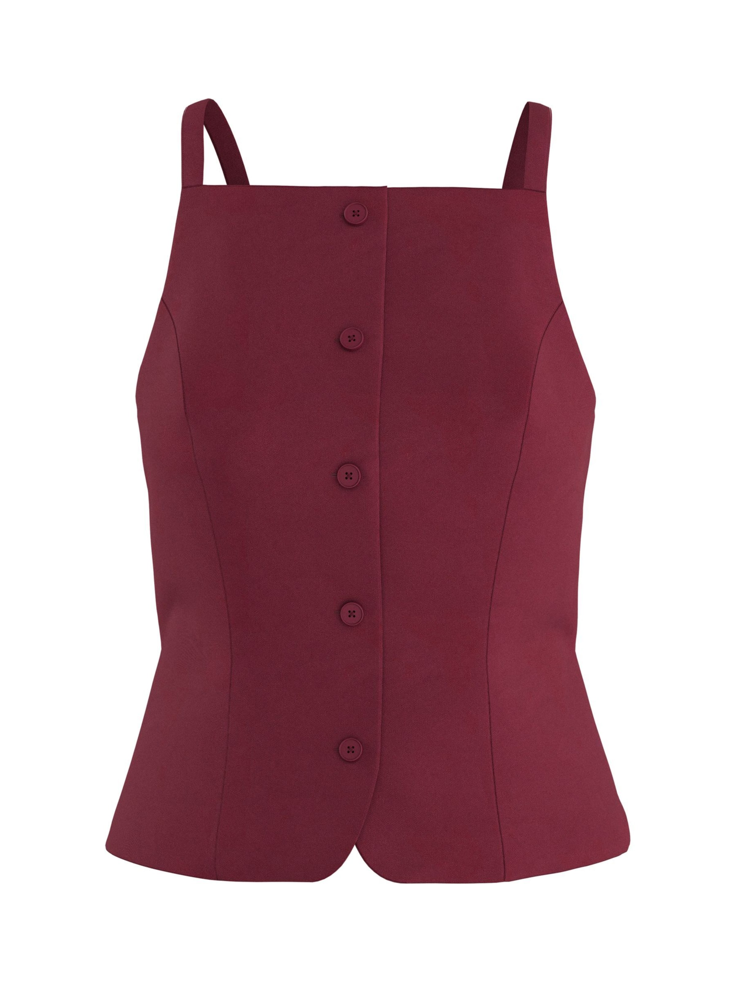 HYPEDROP Vest in Red: front