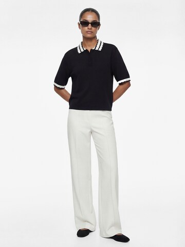 Koton Wide leg Broek in Wit: voorkant