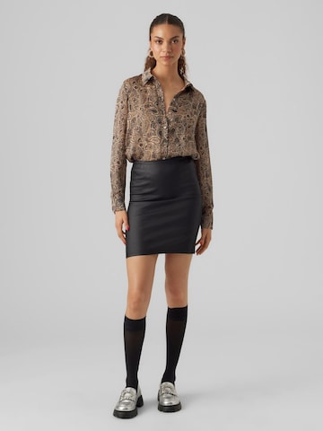VERO MODA Bluse i beige