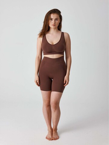 SNOCKS Shaping Pants in Brown