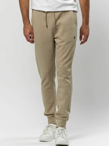 U.S. POLO ASSN. Tapered Bukser ' Terkel ' i beige: forside