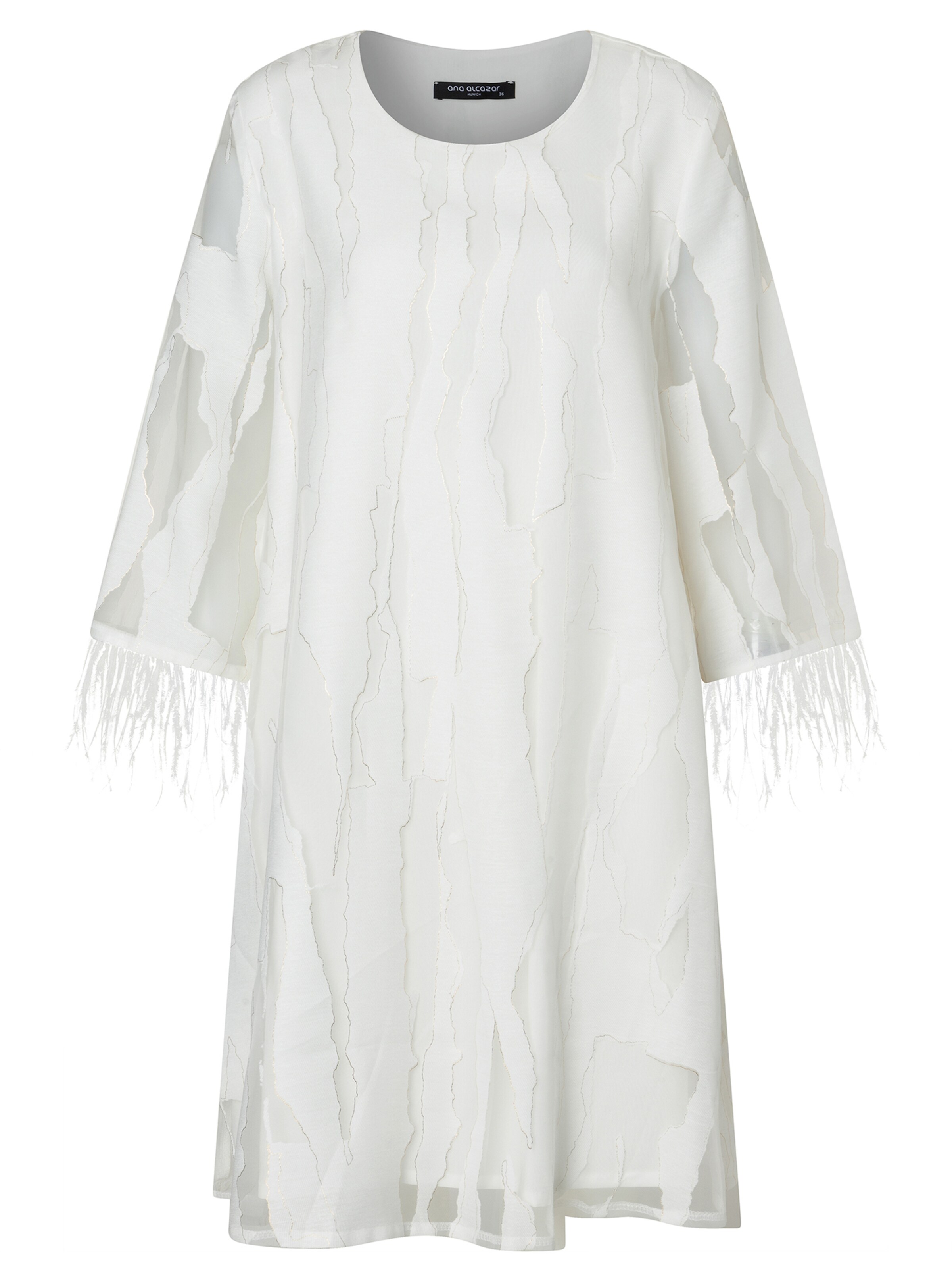 Ana Alcazar Dress 'Walea' in White: front