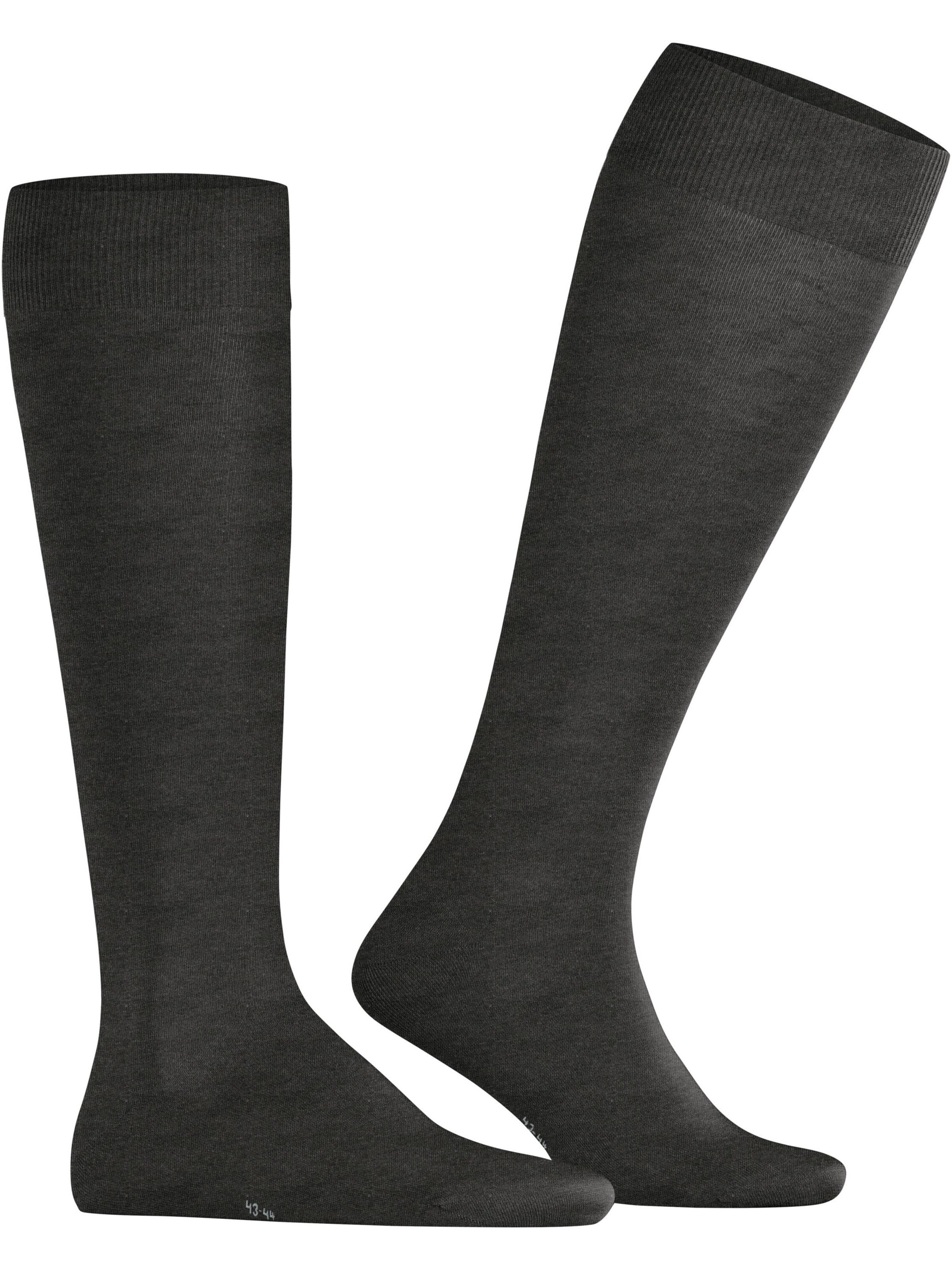 FALKE Knee High Socks 'ClimaWool' in Grey