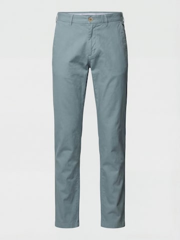 Hiltl Chinohose 'Taura - Summer Popeline' in Blau: Vorderseite