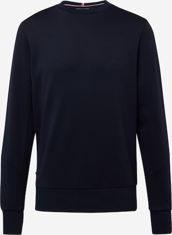 TOMMY HILFIGER Sportsweatshirt in Blauw: voorkant