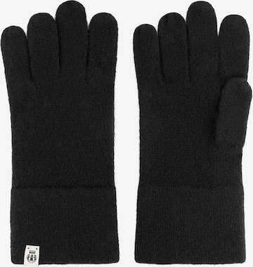 Roeckl Full Finger Gloves 'Pure Cashmere' in Black: front