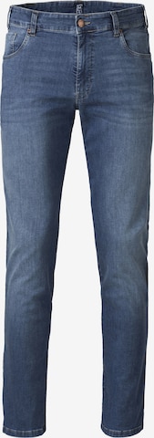 MEYER Slimfit Jeans 'M5' in Blau: predná strana
