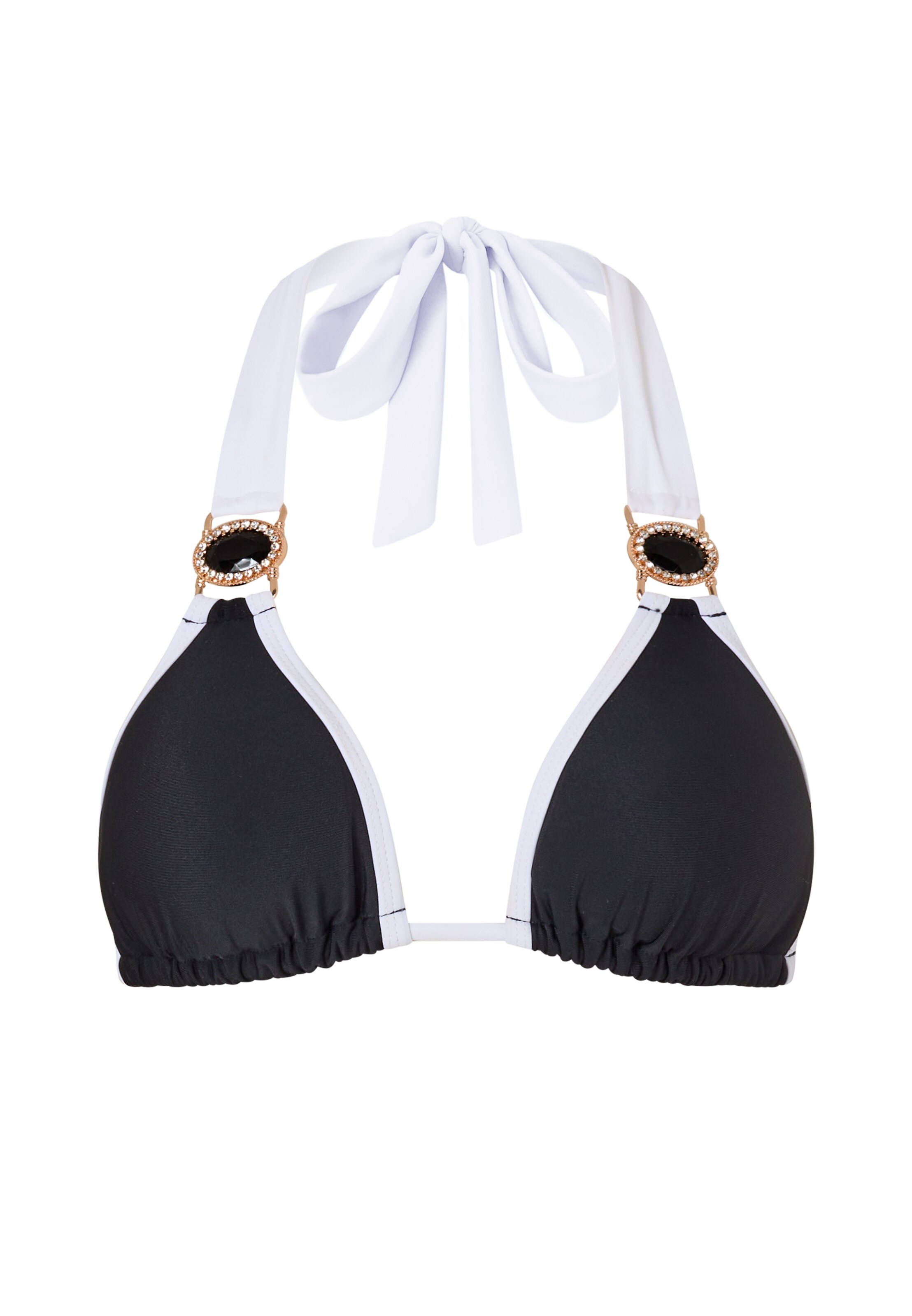 Moda Minx Bikinitop in de kleur Zwart / Wit, Productweergave