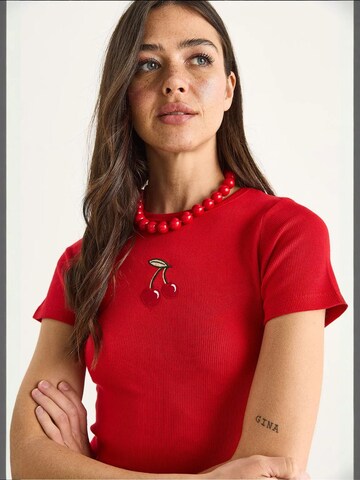 Bianco Lucci - Camisa em vermelho