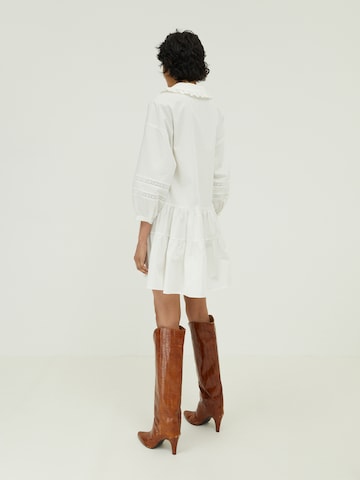 EDITED Shirt Dress 'Galilea' in White