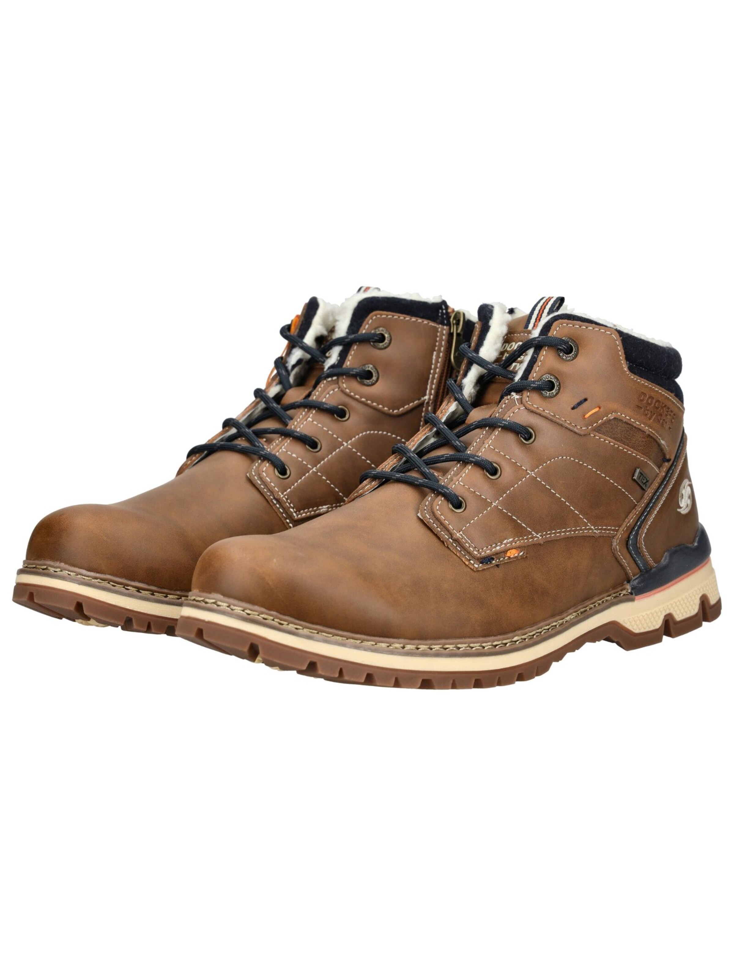 Boots stringati di Dockers by Gerli in marrone