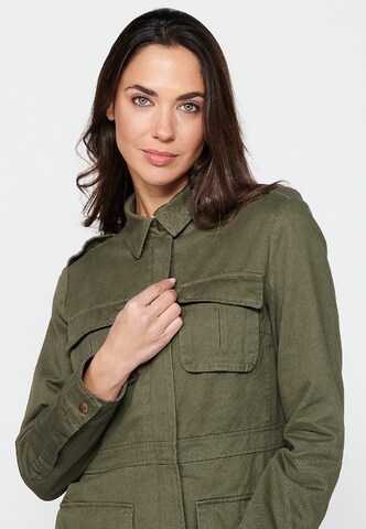 Parka di mezza stagione di KOROSHI in verde