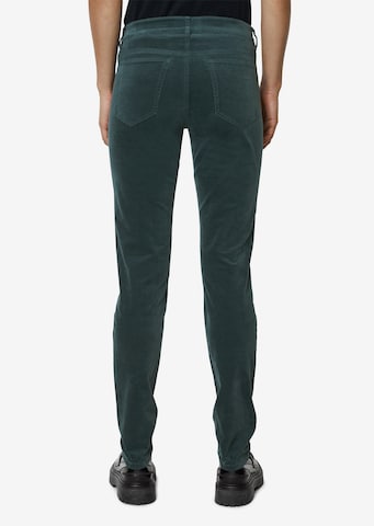 Slimfit Pantaloni 'Lulea' di Marc O'Polo in verde