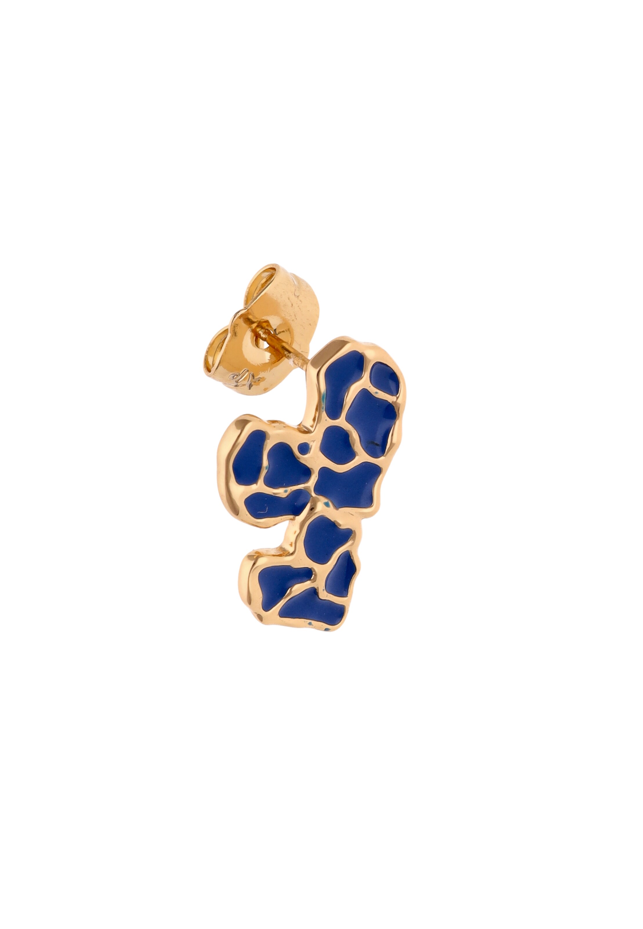 Boucles d'oreilles MYMO en bleu