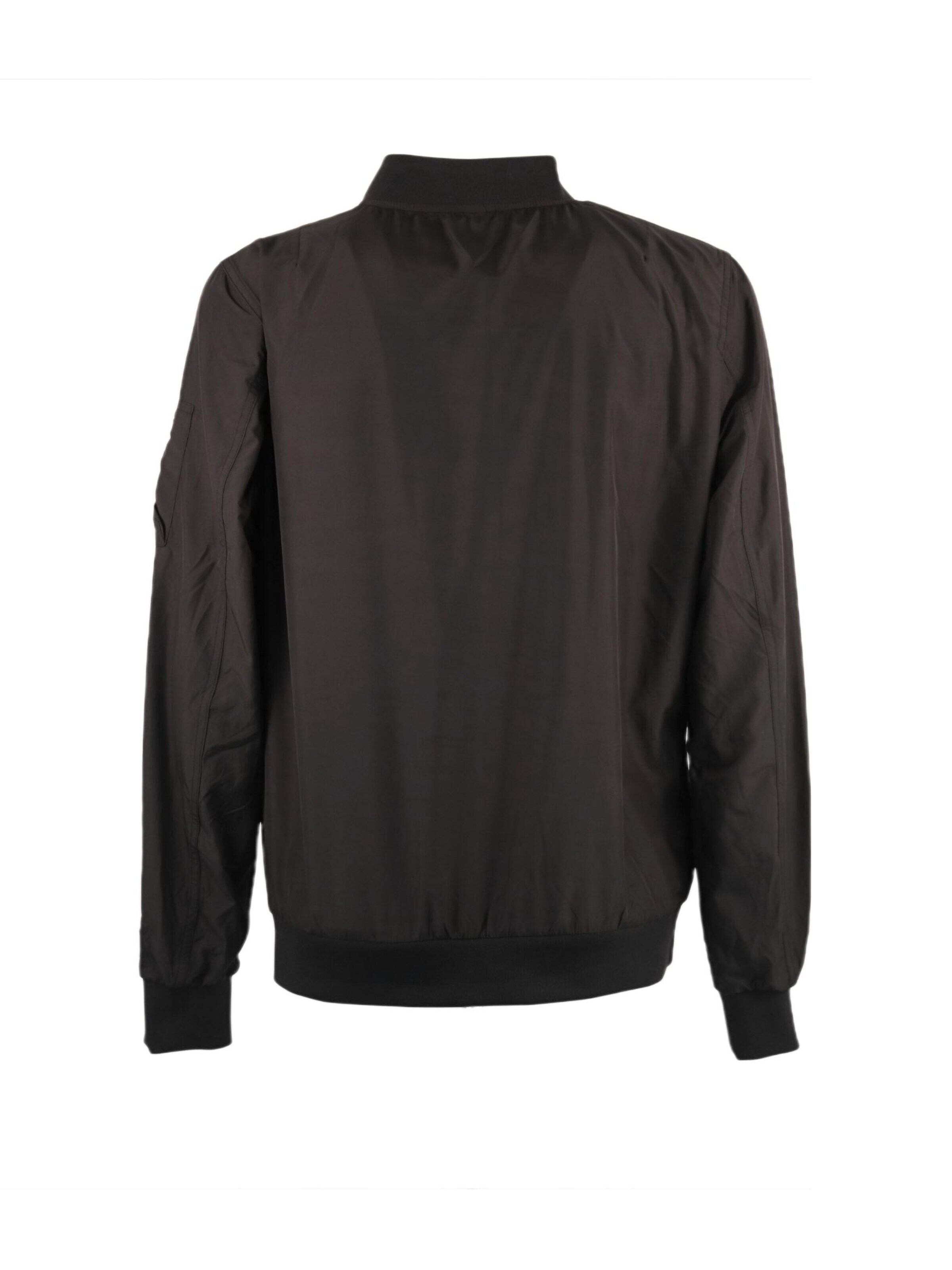 HEFTYKA Between-Season Jacket 'BOMBER LIGHT JACKET' in Black