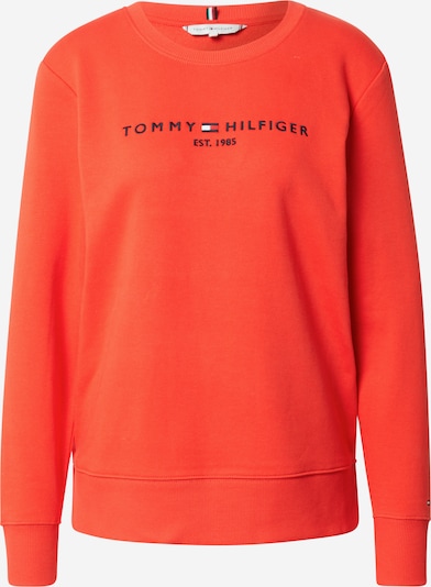 TOMMY HILFIGER Sweatshirt in nachtblau / orangerot / weiß, Produktansicht