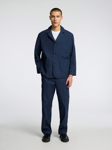 Loosefit Pantalon cargo SELECTED en bleu