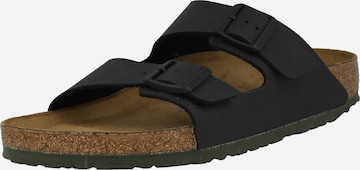 BIRKENSTOCK Mule 'Arizona' in Black: front