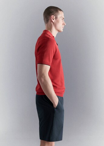 MANGO MAN Poloshirt 'Milo' in Rot