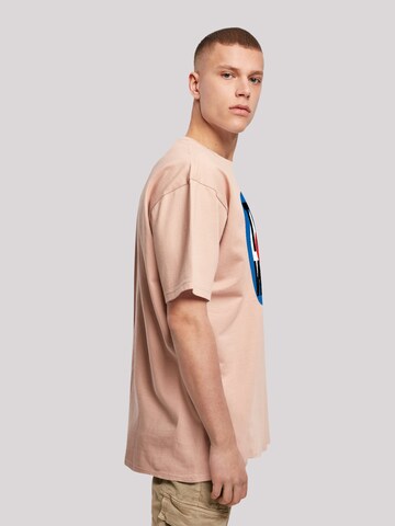 T-Shirt 'The Who Target' F4NT4STIC en beige