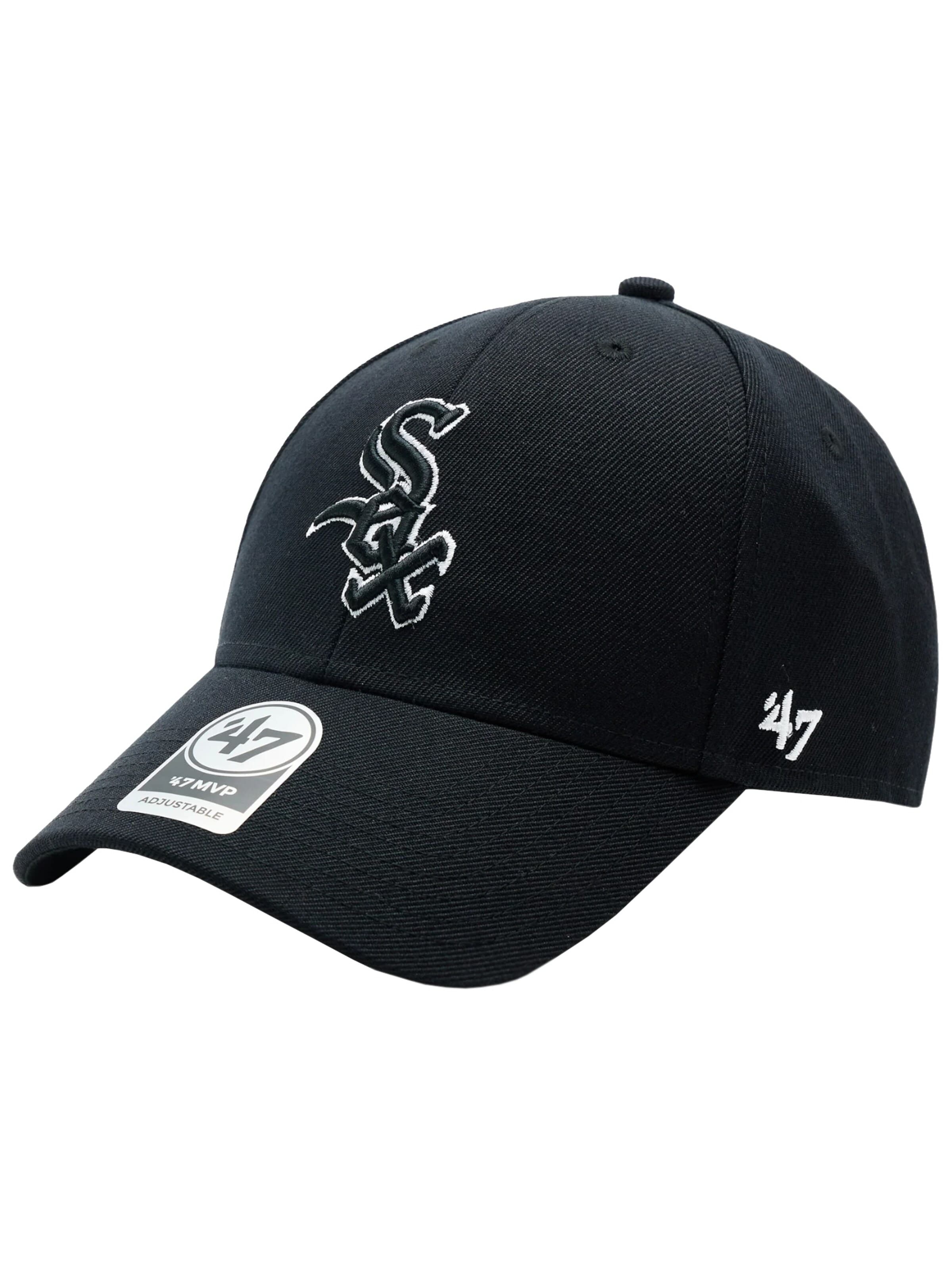 Casquette 'MLB Chicago White Sox' 47 en noir : devant