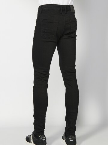 KOROSHI regular Jeans i sort