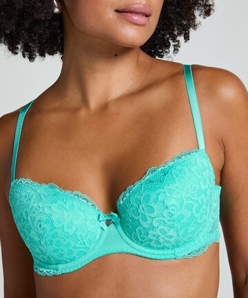 Hunkemöller Balconette BH 'Marine' in Groen
