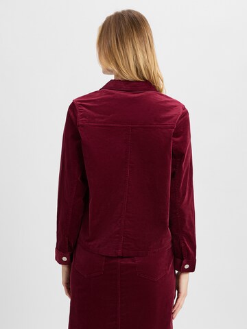 Veste mi-saison Marie Lund en rouge