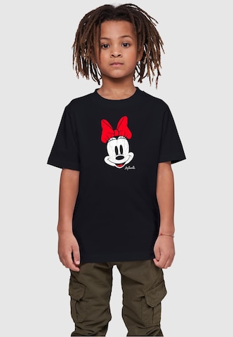 ABSOLUTE CULT Shirt 'Mickey Mouse - Minnie Beaten' in Zwart: voorkant