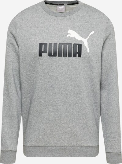 PUMA Спортивный свитшот в Серый меланж / Черный / Белый, Обзор товара