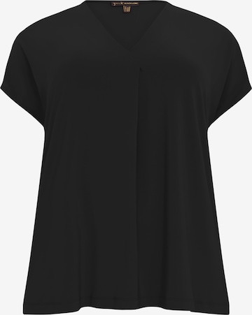 Yoek Shirt in Zwart: voorkant