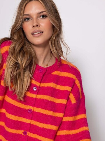 SASSYCLASSY Knit cardigan in Pink