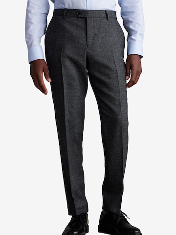 Regular Pantalon à plis Next en gris : devant