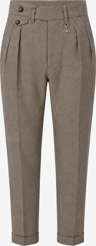 Manuel Ritz Broek 'PANTALONE LAVATO' in Beige: voorkant