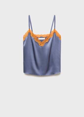 MANGO Pyjama-top in Blau
