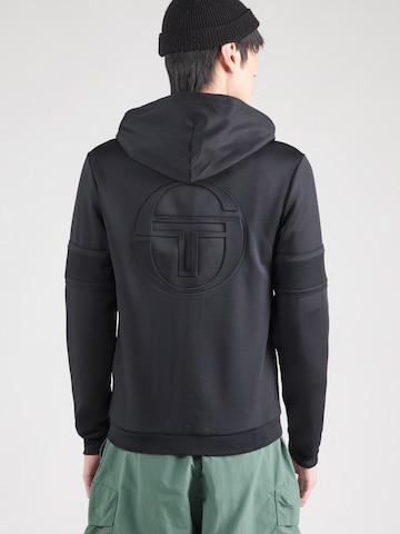 Sergio Tacchini Sweatjacke 'MIHON' in Schwarz: Rückseite