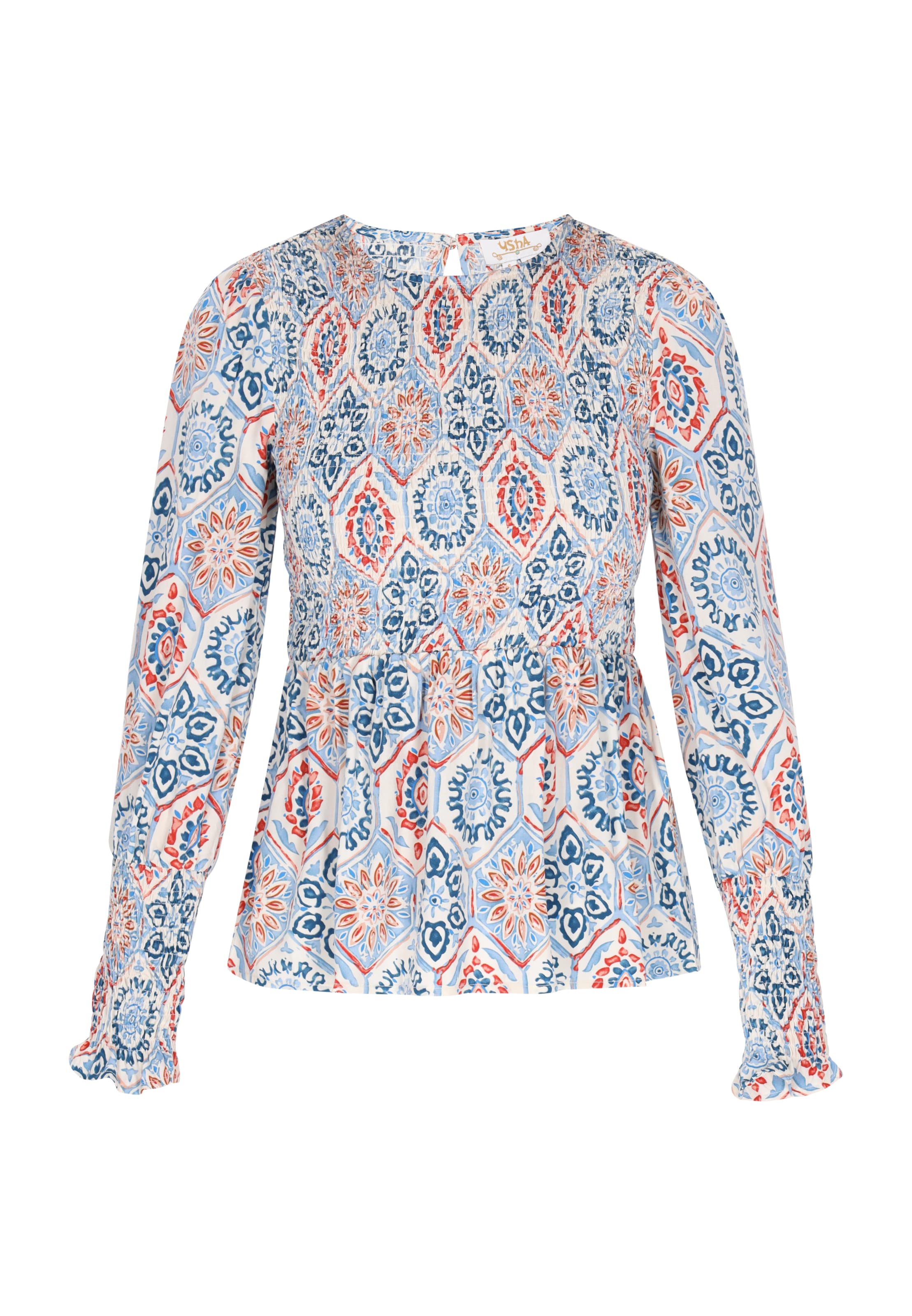 usha FESTIVALBluza 'Festival' - plava boja: prednji dio