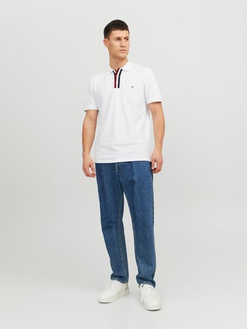 JACK & JONES T-shirt 'DRAKE' i vit