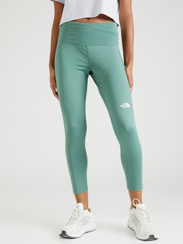 THE NORTH FACE Skinny Sports trousers 'FLEX' in Green: front