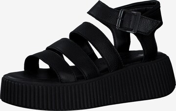 TAMARIS Sandal in Black: front