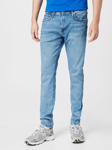 Pepe Jeans Slimfit Jeans 'STANLEY' i blå: framsida