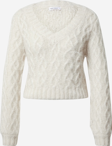 Tally Weijl Sweater in White: front