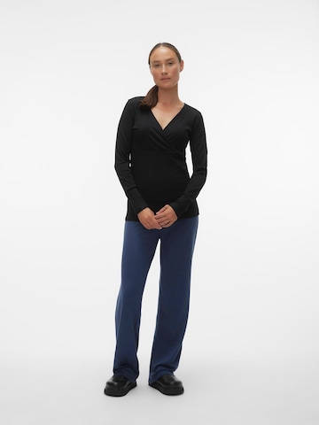 Vero Moda Maternity Shirt 'LAVENDER' in Black