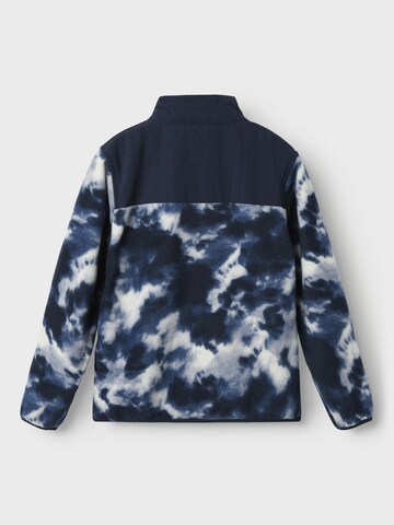 NAME IT Fleece jas 'NKMMeeko' in Blauw