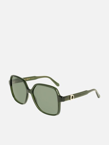 FERRAGAMO Sonnenbrille‌‌ in Grün: Vorderseite