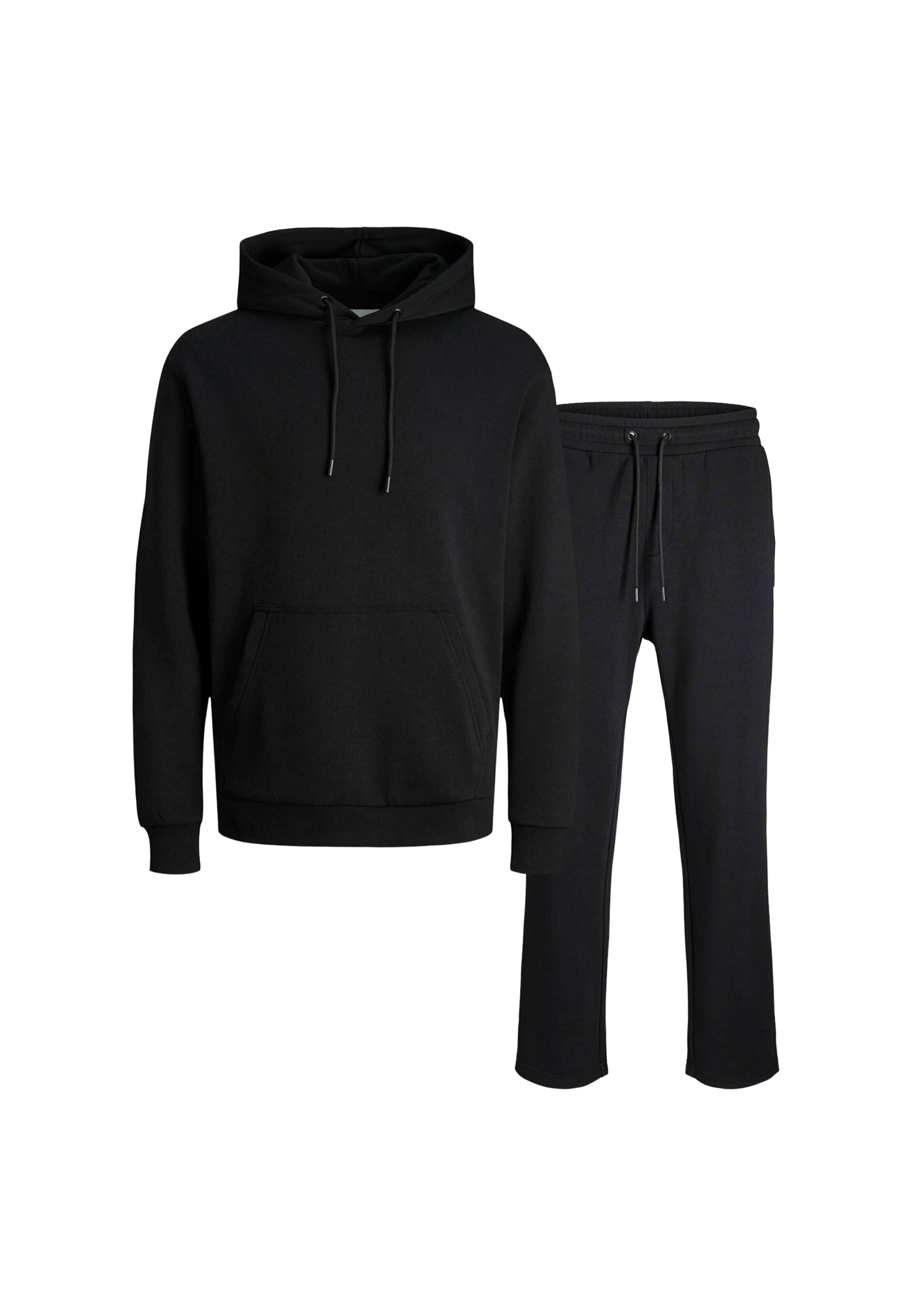 JACK & JONES Juoksupuku 'JJEBradley' värissä musta: etupuoli