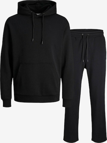JACK & JONES Juoksupuku 'JJEBradley' värissä musta: etupuoli
