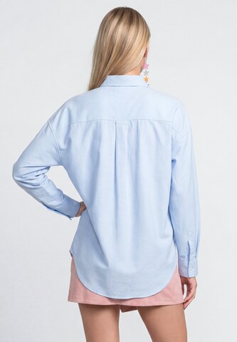 myMo Pop Shirt in Blauw
