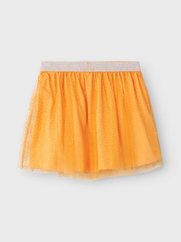 NAME IT - Falda 'FETZA' en naranja